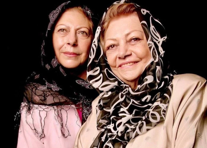 ثریا قاسمی و مادرش حمیده خیرآبادی