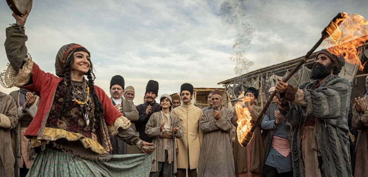 اولین ویدئو از سریال «سرخ و سیاه» آیدا پناهنده