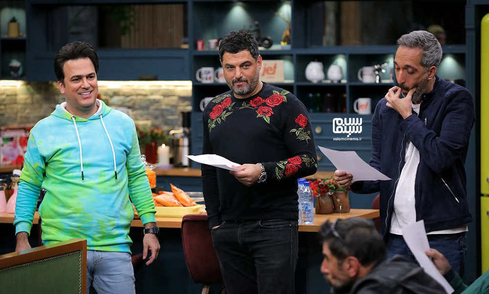 حامد آهنگی، امیرمهدی ژوله و سام درخشانی در قسمت اول فصل 7 «جوکر»