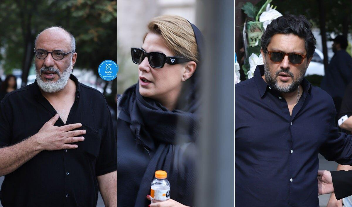 مراسم ختم بهمن جوان، پدر رامبد جوان با حضور چهرههای معروف