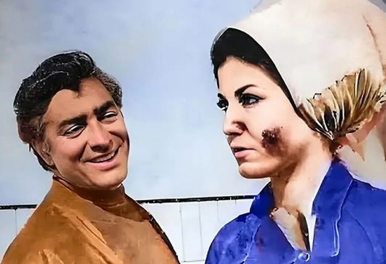 سفر در زمان؛ «پوری بنایی» 84 ساله در کنار «حنا، نوۀ فردین»؛ سال 1403