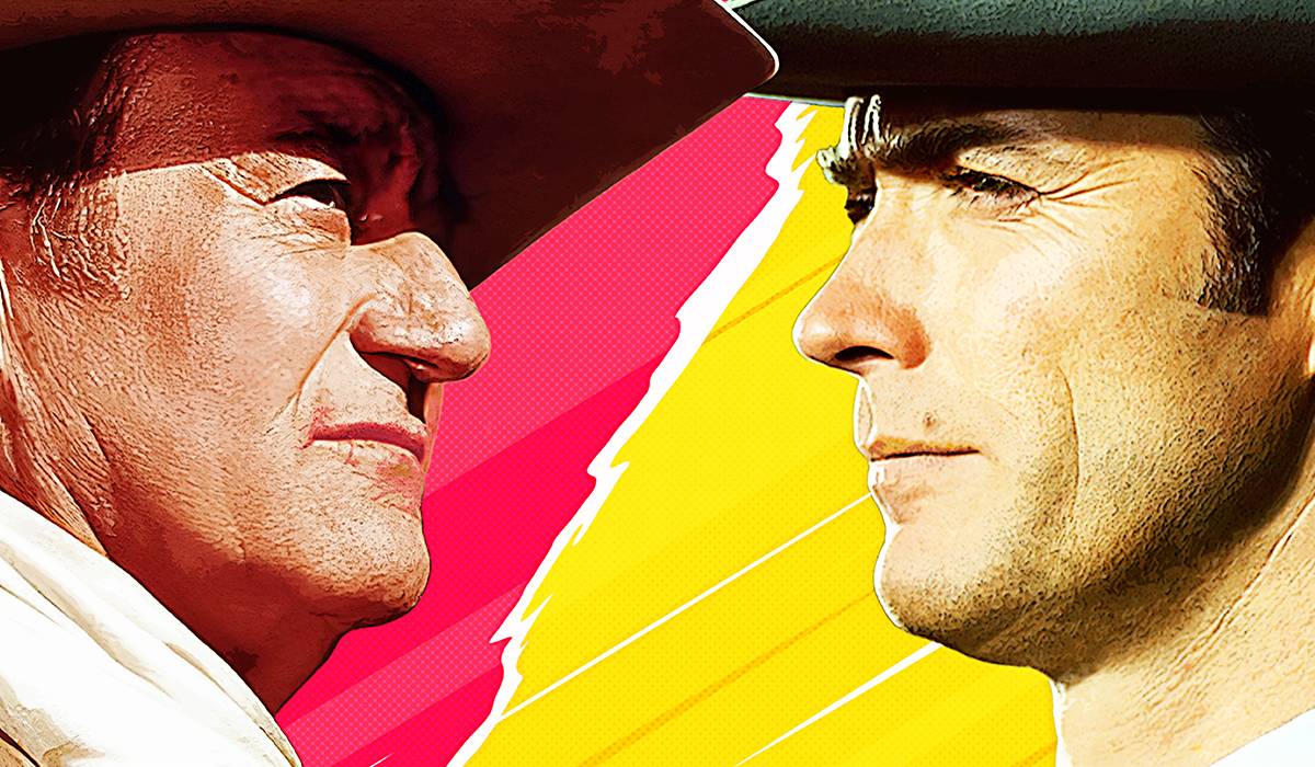 نبرد پنهان دو اسطوره وسترن؛ چرا جان وین هرگز کلینت ایستوود را نپذیرفت؟