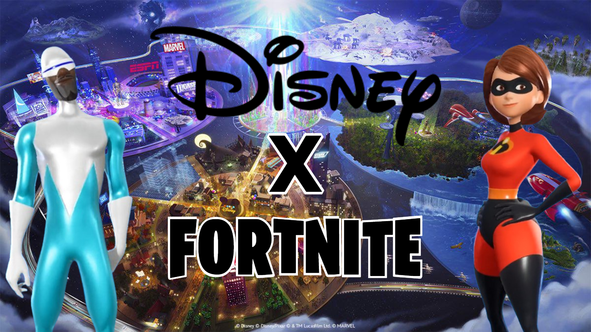 اتحاد دیزنی و Epic Games | منتظر دنیای دیجیتال دیزنی در 2026 باشید