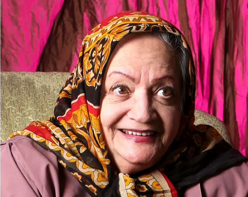 سفر در زمان؛ چهره «شهلا ریاحی» در پیری و در اواخر عمرش؛ دهه 90