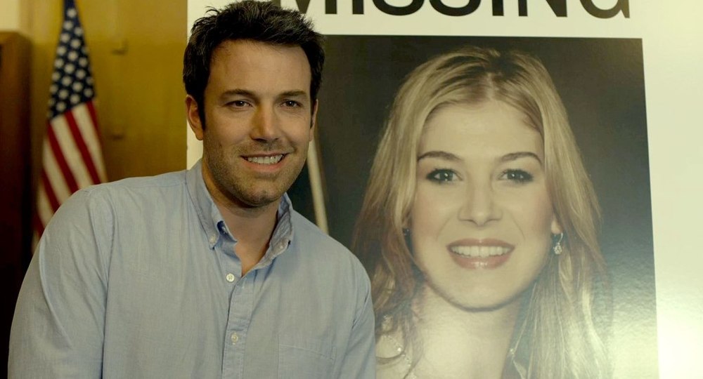 بن افلک در نمایی از فیلم «دختر گمشده»(gone girl)