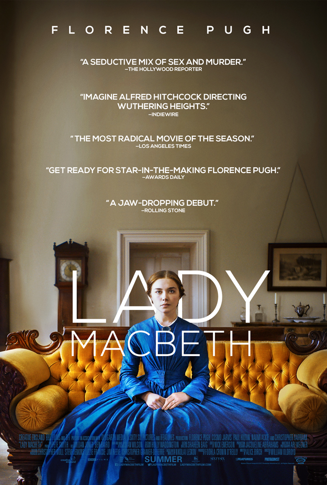 پوستر فیلم سینمایی عاشقانه «خانم مکبث »( Lady Macbeth ‌)