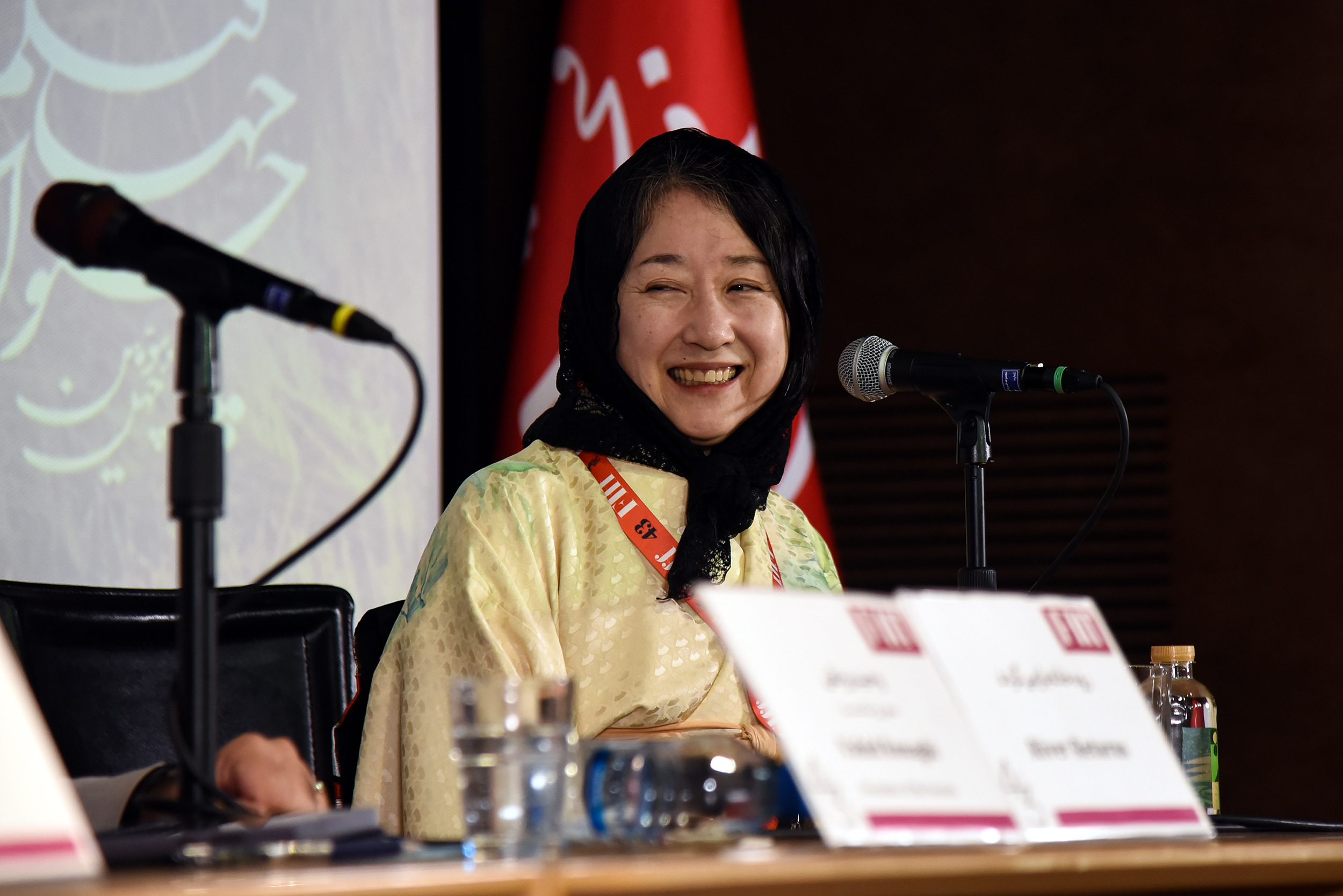 نشست خبری فیلم «رودخانه بازمی‌گردد» محصول کشور ژاپن