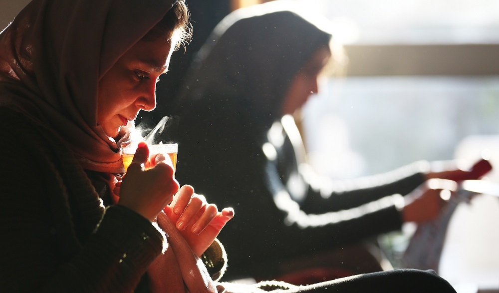 الهام کردا در نمایی از فیلم «رگ خواب» چهارمین ساخته حمید نعمتاله