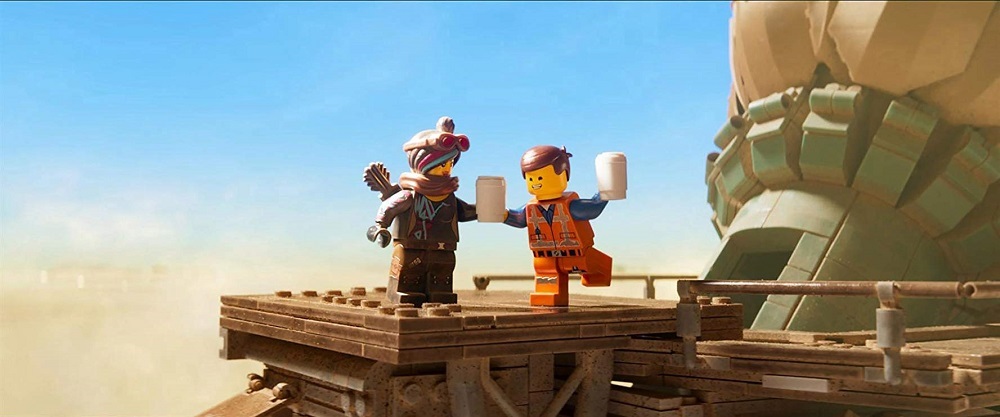 کریس پرت و الیزابت بنکس در انیمیشن سینمایی «فیلم لگو 2: بخش دوم» (The Lego Movie 2: The Second Part)