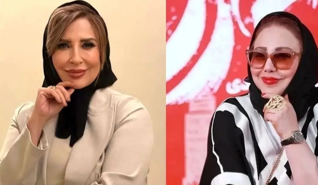 عکس تعجب آوردده خانم سریال بامداد خمار و مرجانه گلچین