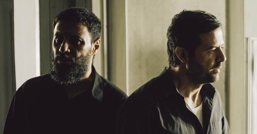 استایل هماهنگ جواد عزتی و هومن سیدی در یک دورهمی