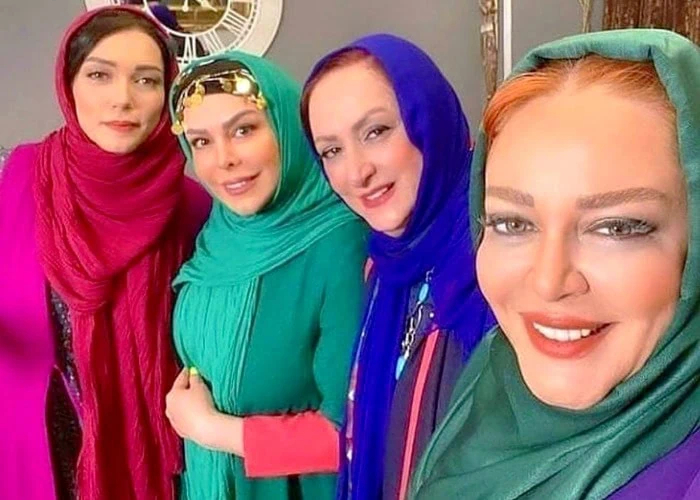 عکس سلفی بهاره رهنما،فلور نظری و مریم امیر جلالی