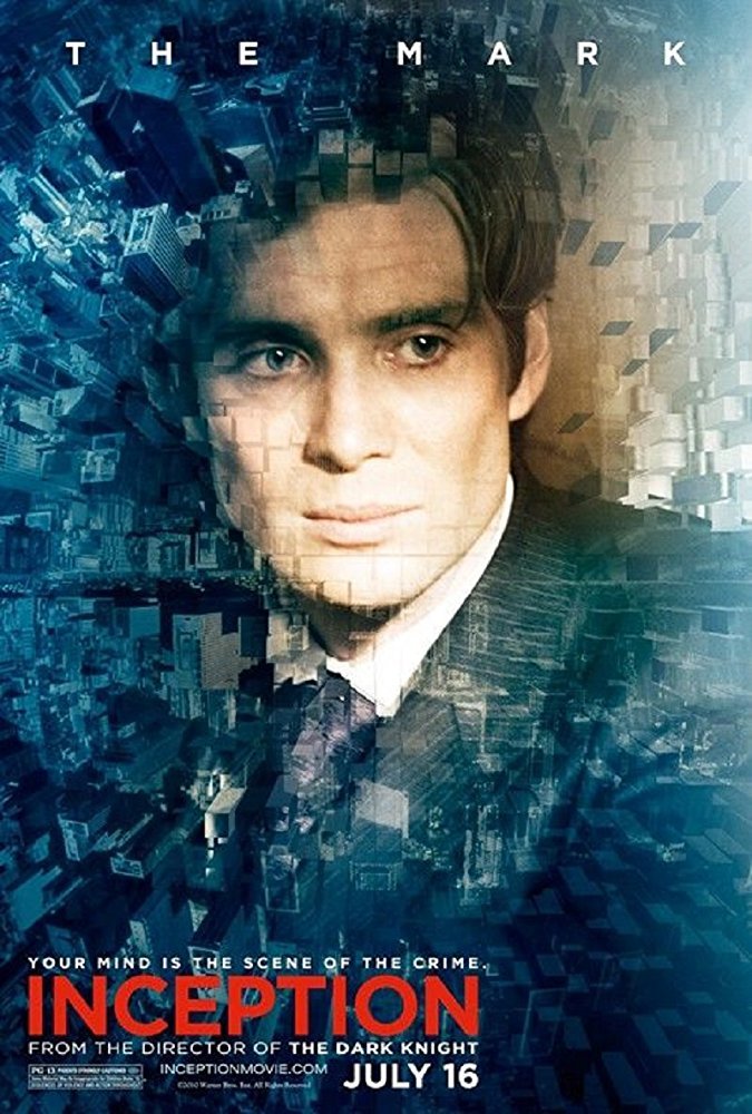 کیلین مورفی در نمایی از پوستر فیلم « تلقین »