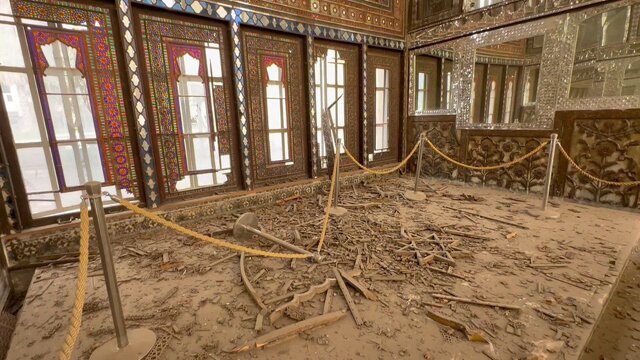 مشاهدات کارشناسی از تخریب‌های میدان ارگ تهران و کاخ گلستان در حمله هوایی
