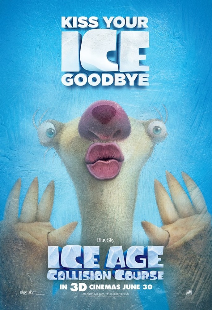 پوستر انیمیشن «عصر یخبندان 5: دوره برخورد»(Ice Age: Collision Course)