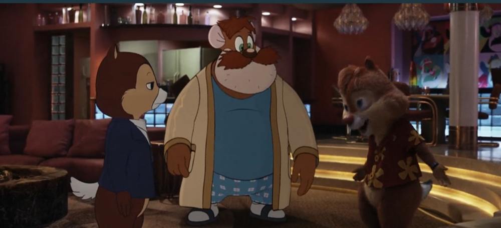 اندی سمبرگ، جان مولانی و اریک بانا در «چیپ و دیل: تکاوران نجات»(Chip 'n' Dale: Rescue Rangers)