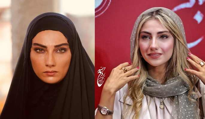 ژست دلبرانه نجلا در جشن تولد ۳۳ + عکس های جذاب