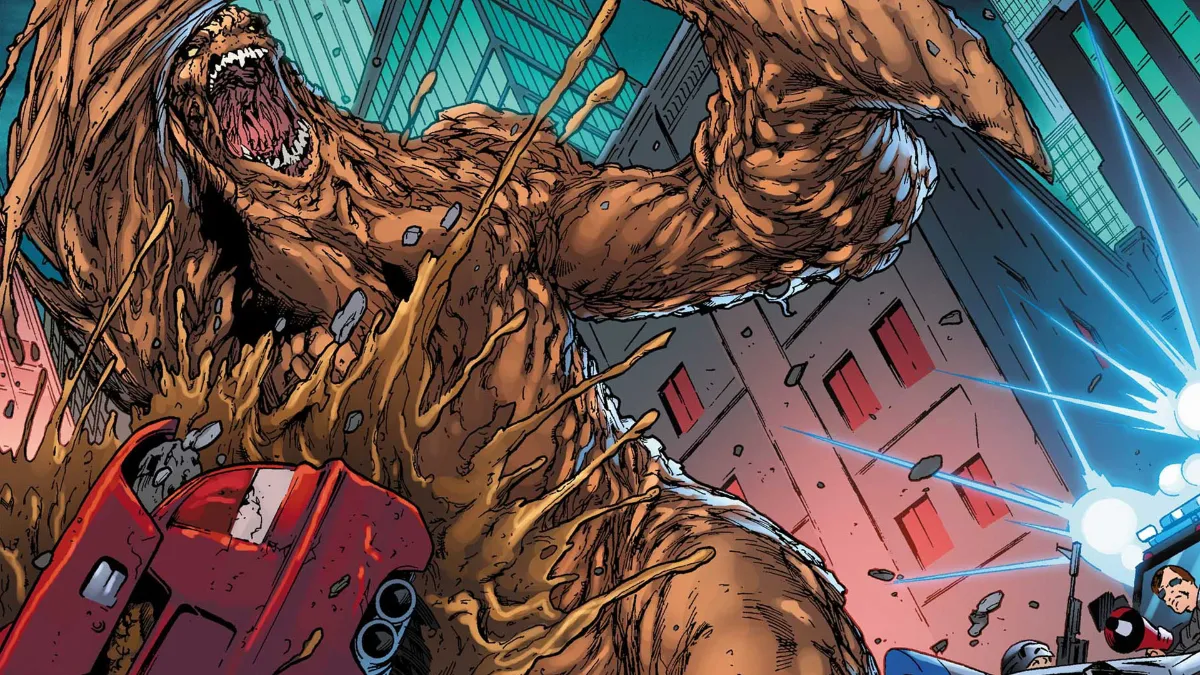 تصاویر تازه Clayface منتشر شد؛ هیولای گِلی دی‌سی با چهره‌ای ترسناک‌تر از همیشه