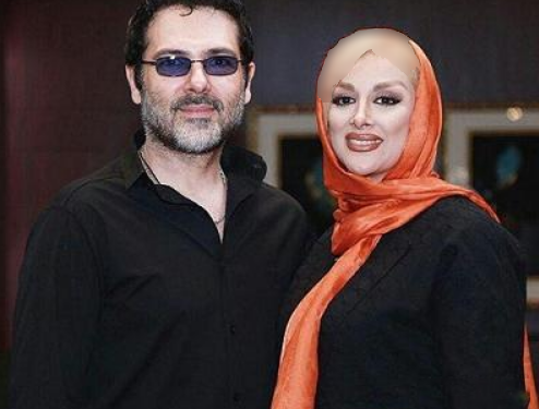 عکسی از زن اول کوروش تهامی که از ایران مهاجرت کرد