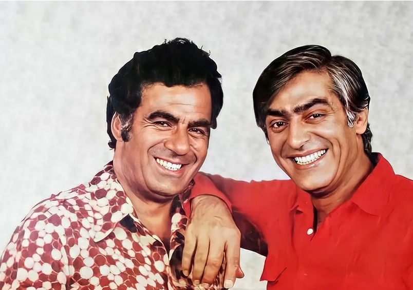 سفر در زمان؛ «ناصر ملک مطیعی» 84 ساله در کنار «سیاوش، پسر فردین» در روز سیزده‌به‌در