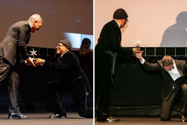 اسپایک لی و آنتونیو باندراس به هم جایزه دادند