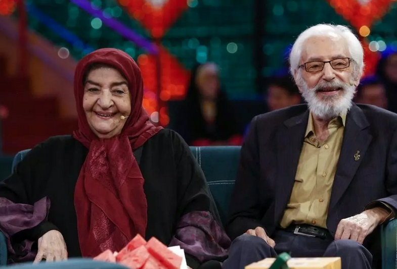 تصویری از مراسم عروسی جمشید مشایخی در سال ۱۳۳۶