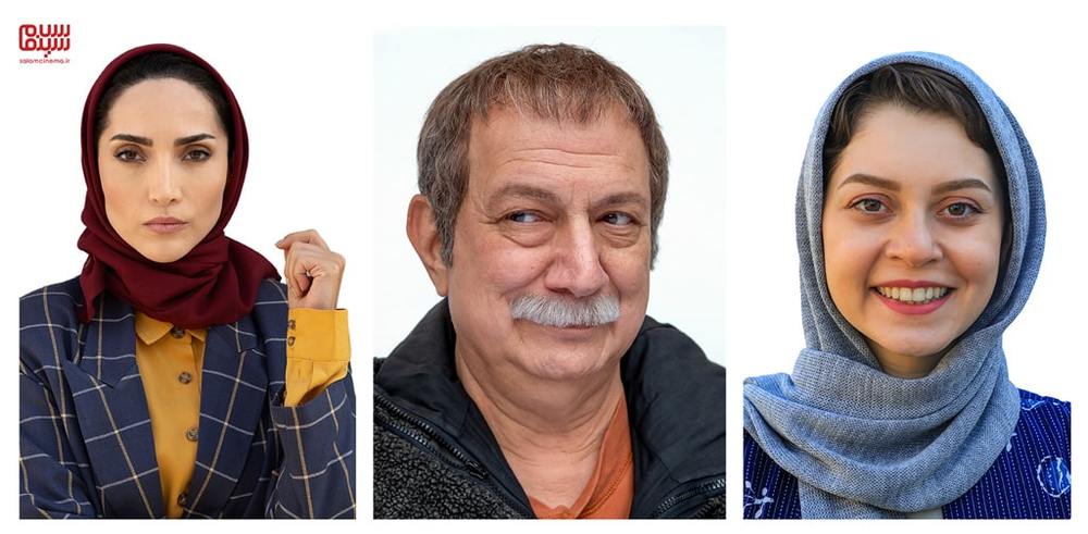 شادی کرمرودی، آتیلا پسیانی و خاطره اسدی بازیگران سریال «مردم معمولی»
