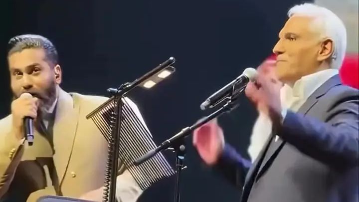 سورپرایز مهران مدیری با حضور علی زندوکیلی در کنسرت دبی