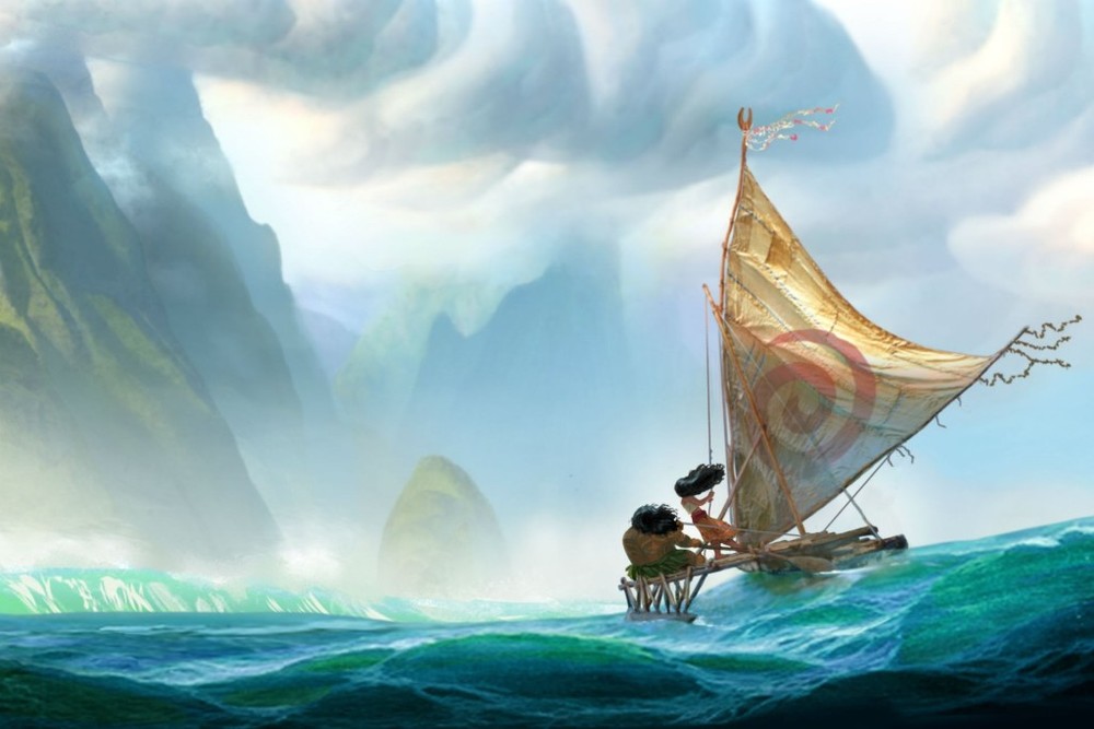 نمایی از انیمیشن سینمایی «موآنا»(Moana)