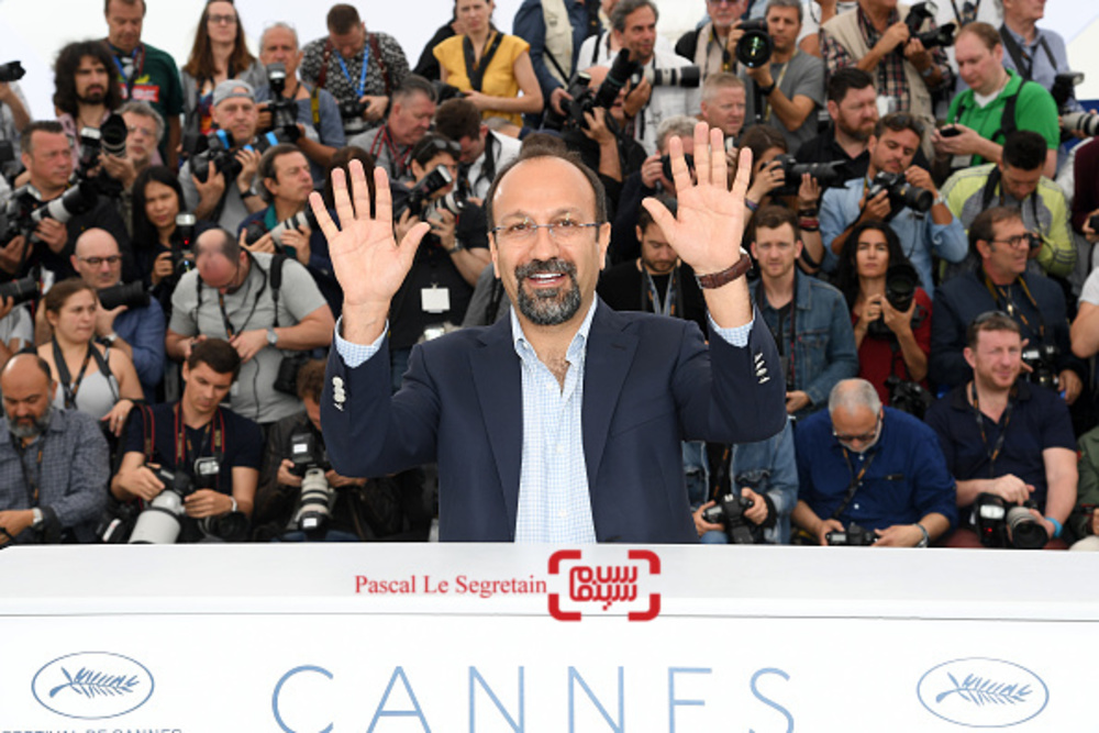 اصغر فرهادی در فتوکال فیلم «همه میدانند» در کن2018