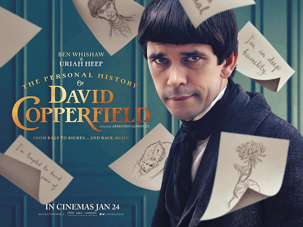 بن ویشاو در پوستر فیلم «تاریخچه شخصی دیوید کاپرفیلد» (The Personal History of David Copperfield)