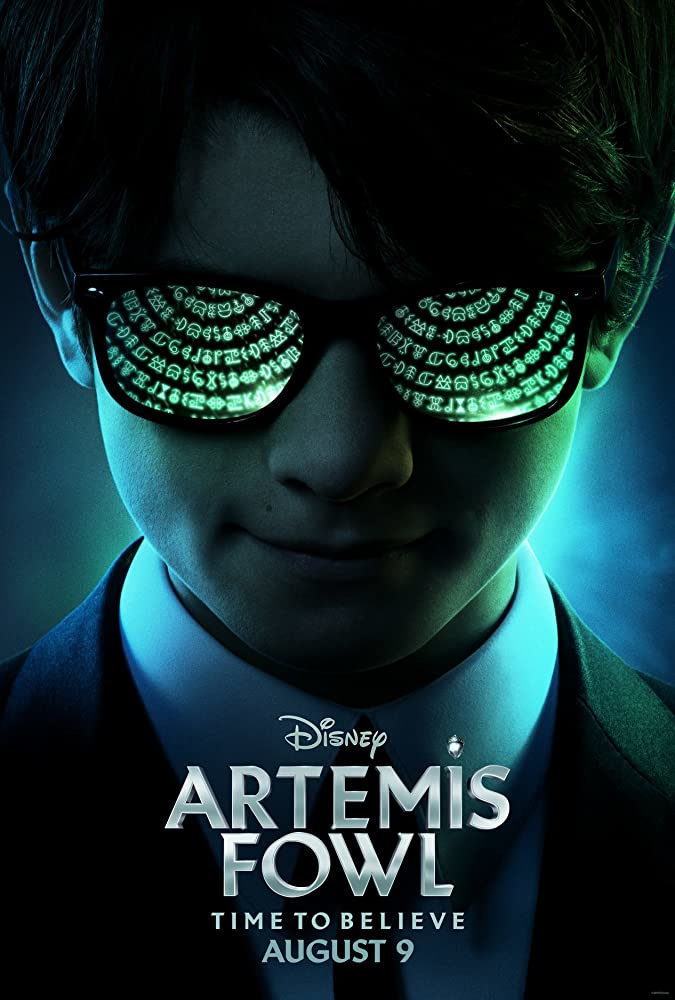 فردیا شاو در پوستر فیلم «آرتمیس فاول» (Artemis Fowl)