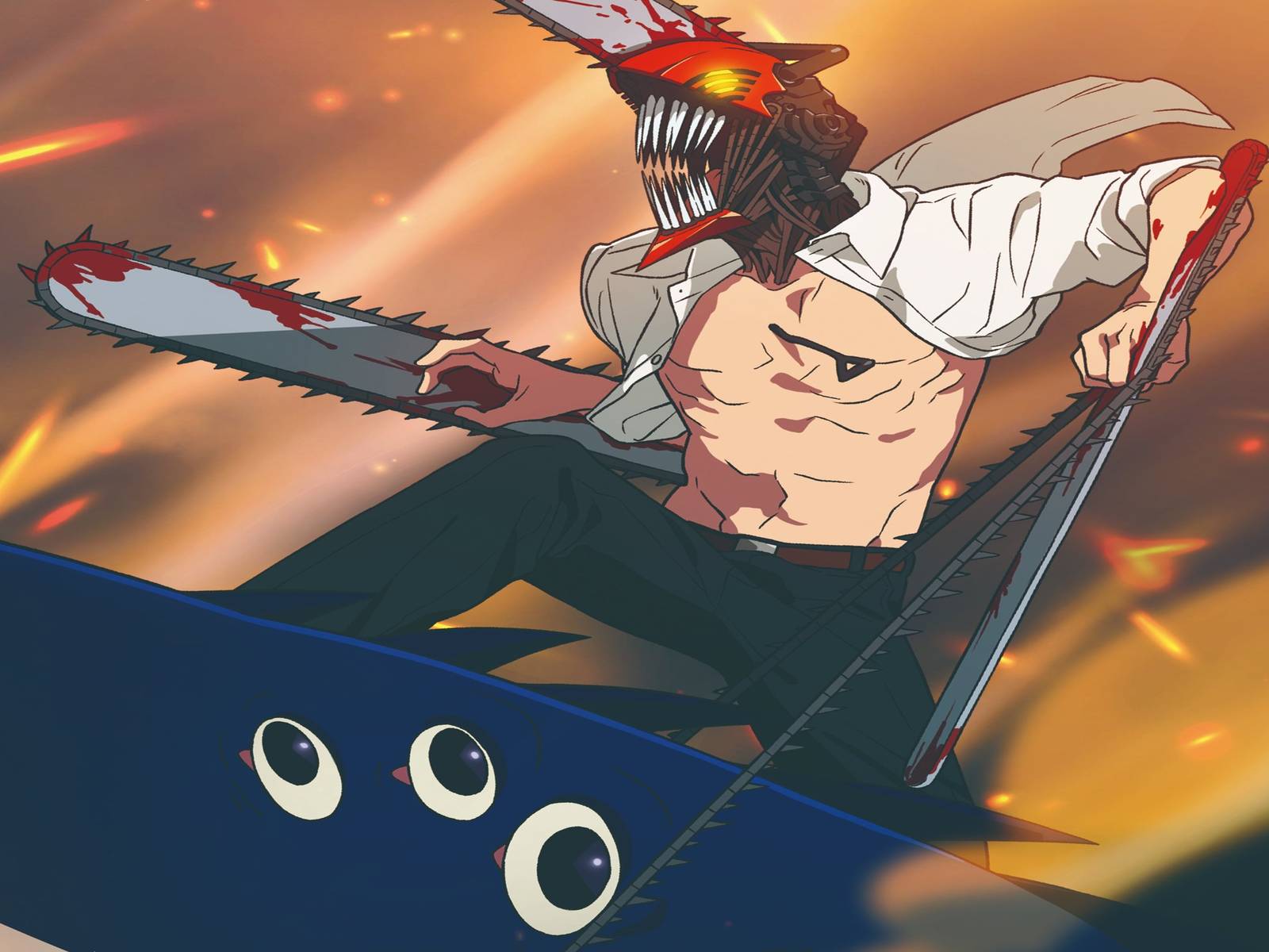 فیلم Chainsaw Man با صحنه‌های شهربازی‌گونه در کامیک‌کان نیویورک درخشید