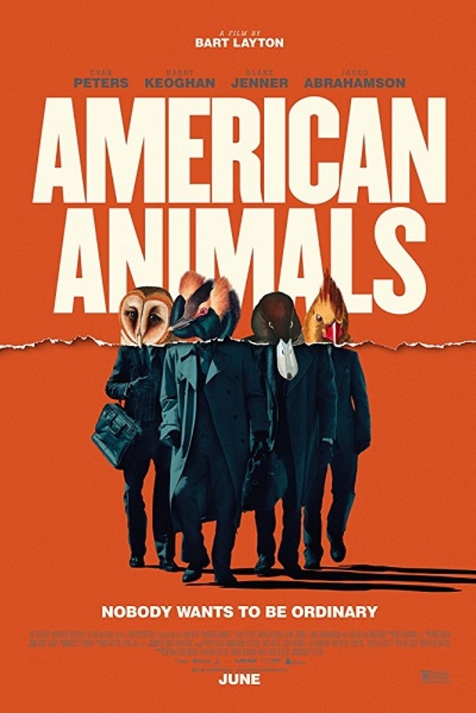 پوستر فیلم سینمایی «حیوانات آمریکایی» (American Animals)