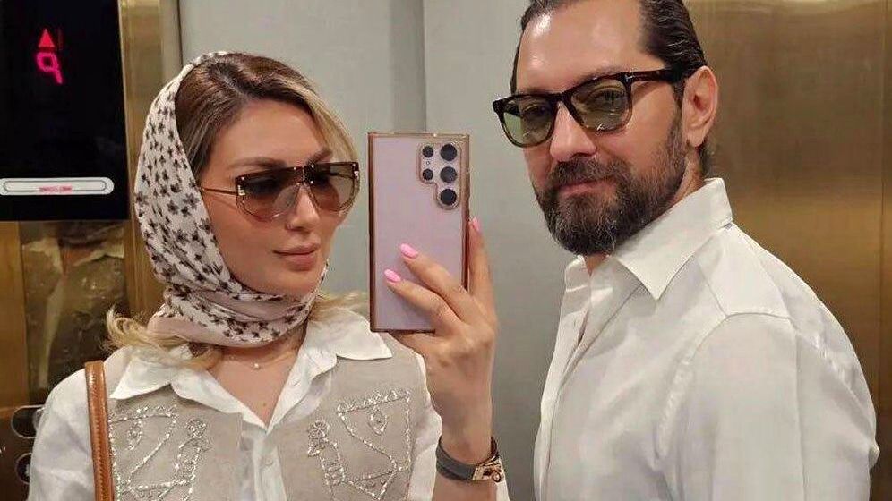 تصاویری از بهرام رادان، همسر و فرزندش در یونان
