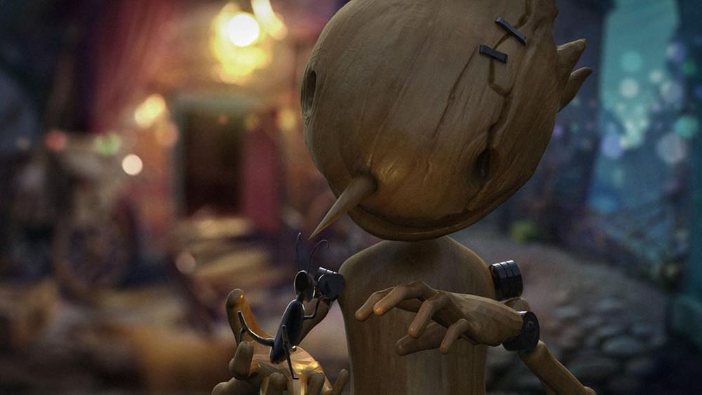 نمایی از «پینوکیو»(Guillermo del Toro's Pinocchio)