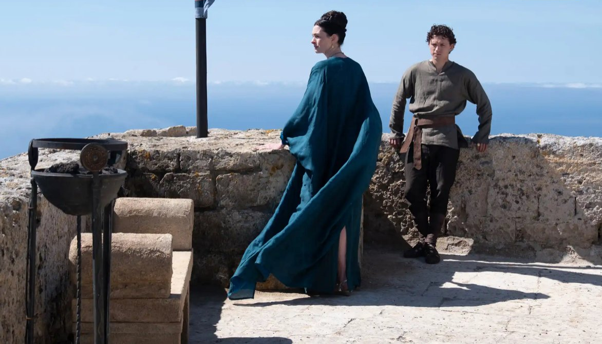 اولین تصویر رسمی از زندیا و رابرت پتینسون در فیلم The Odyssey نولان