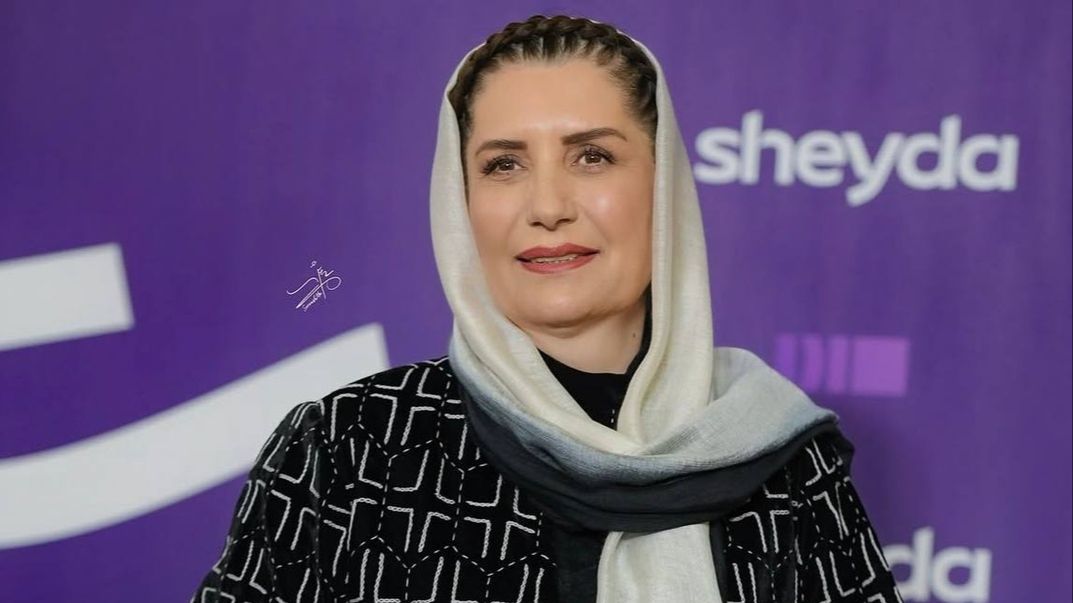 استایل ساده و زیبای کیش گردی فریبا کوثری