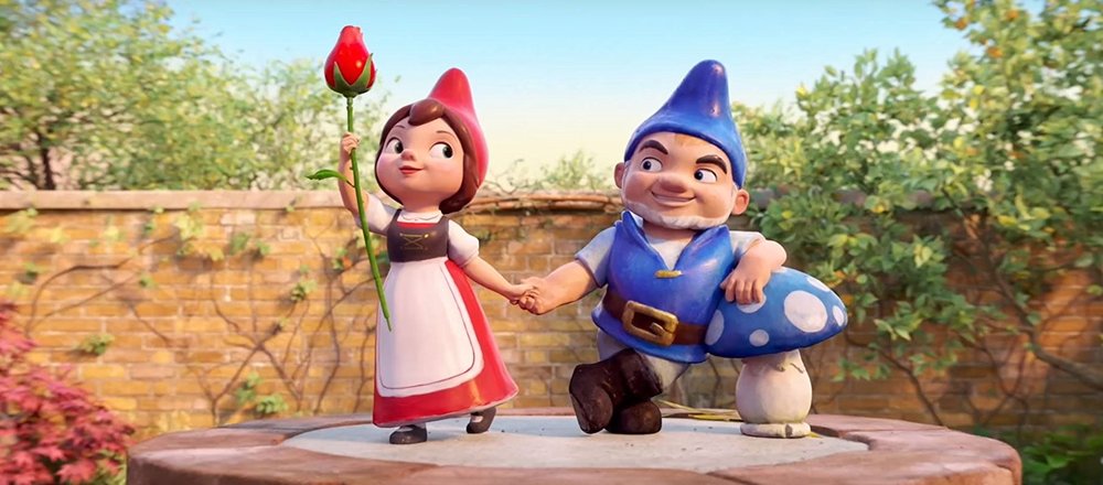 نمایی از انیمیشن شرلوک نومز (Sherlock Gnomes)