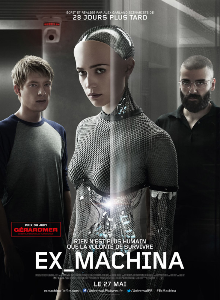 پوستر فیلم «فراماشینی»(ex machina)