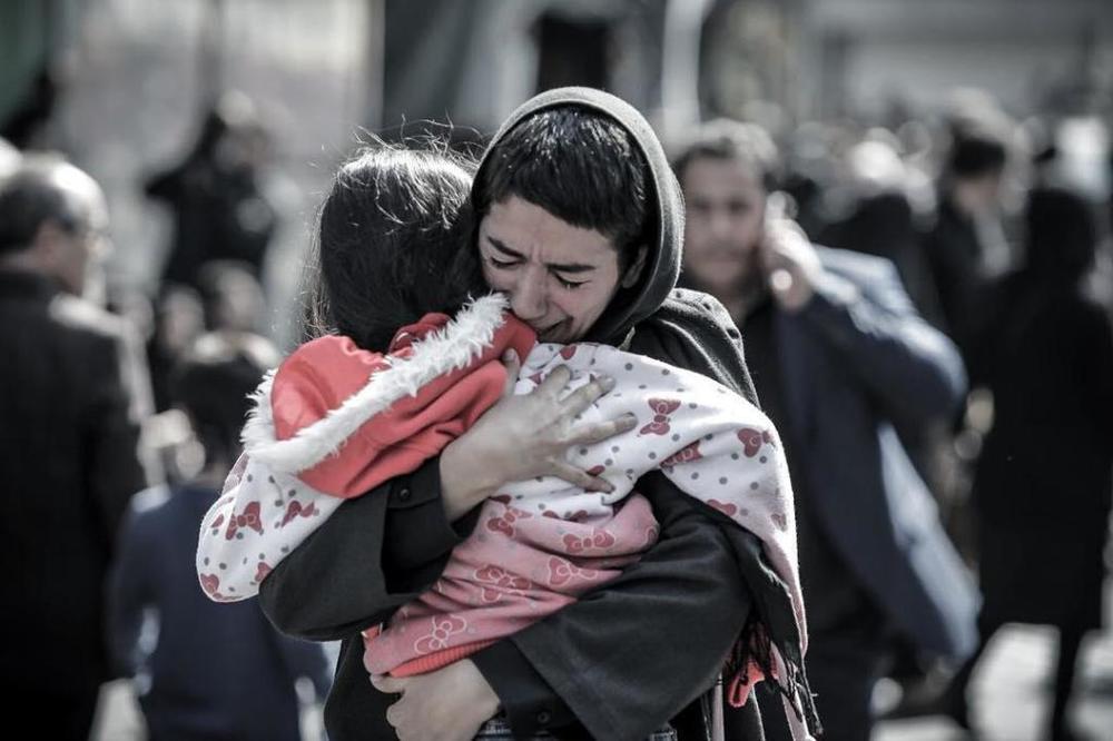 نمایی از فیلم «دم سرد» ساخته عباس رزیجی