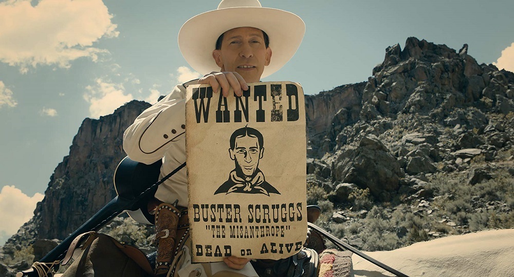 تیم بلیک نلسون در نمایی از فیلم سینمایی «تصنیف باستر اسکروگز» (The Ballad of Buster Scruggs)