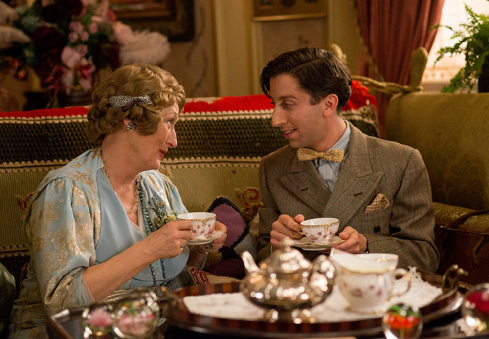 مریل استریپ و سایمون هلبرگ در فیلم «فلورنس فاستر جنکینز»(Florence Foster Jenkins)