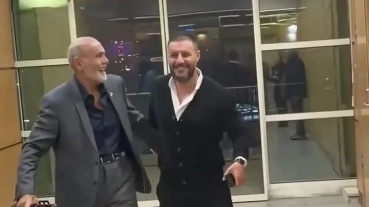 شوخی جالب جمشید هاشم پور با جواد عزتی