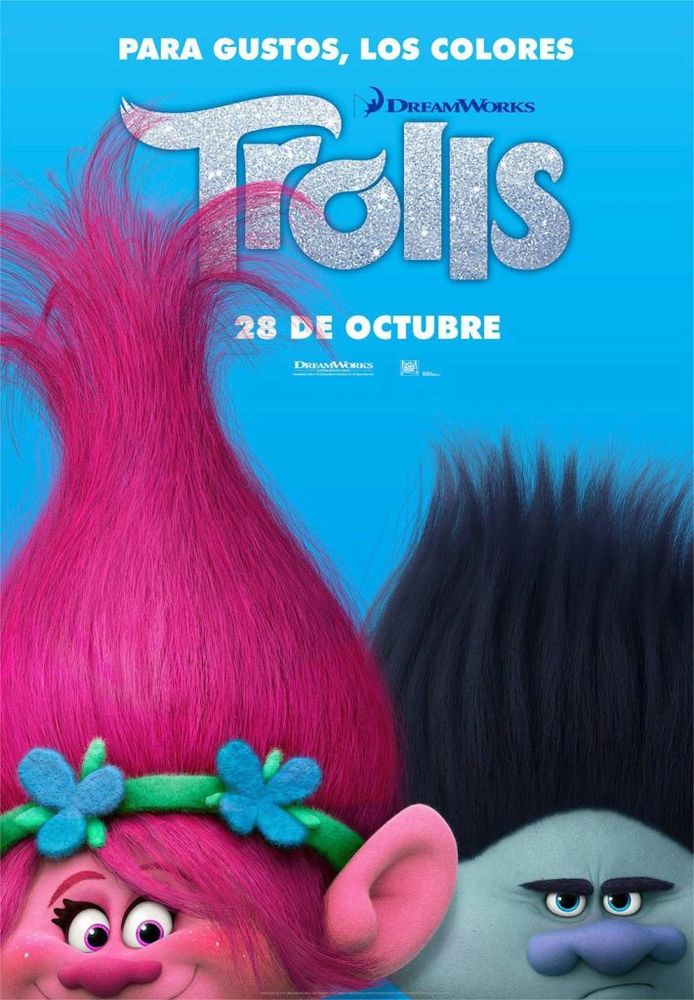 پوستر انیمیشن فیلم «ترول ها»(trolls)