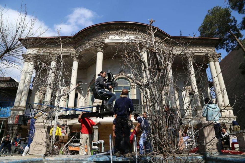 نمایی از پشت صحنه فیلم سینمایی «خوب، بد، جلف»