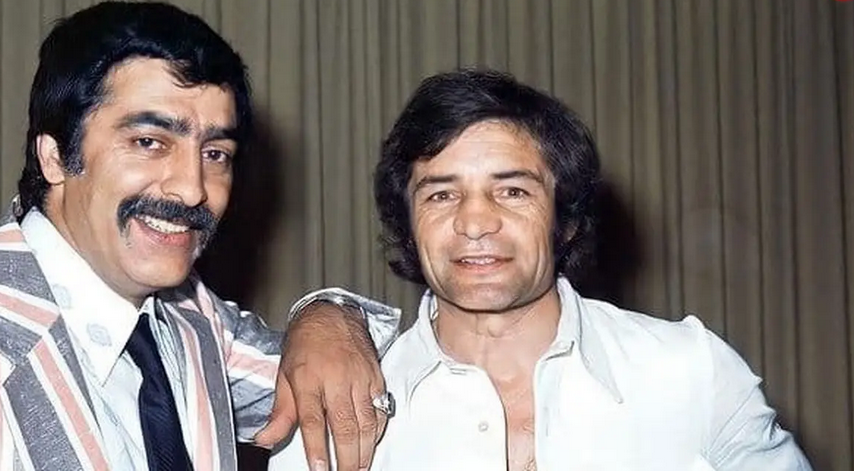 سفر در زمان؛ «رضا بیک ایمانوردی» در 53 سالگی در کنار پسرش «بختیار» در سواحل کالیفرنیا؛ دهۀ 60