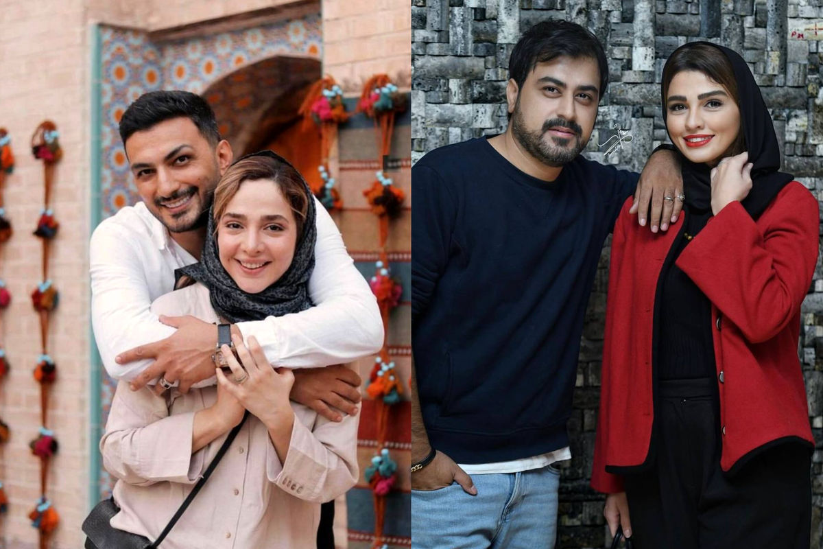المیرا دهقانی و سیما خضرآبادی؛ دو ستاره با چهرههایی زیبا کنار همسران + عکس