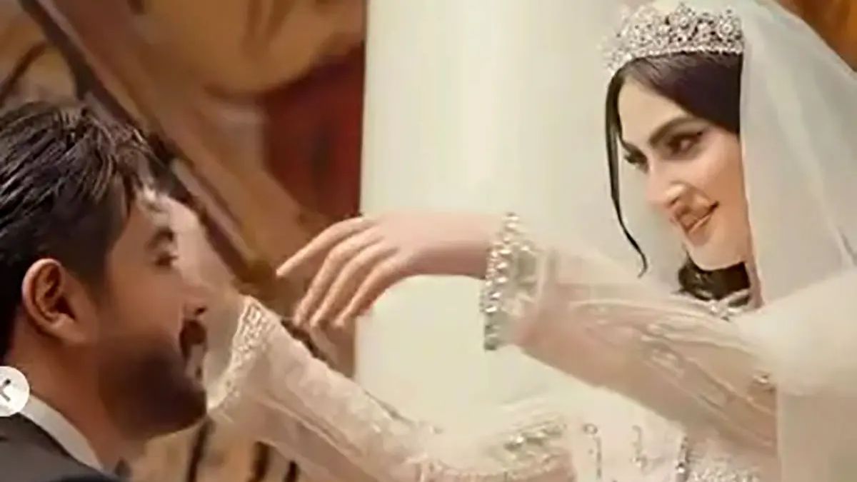 فیلم / عاشقانه‌های  سهیل قاصدی با مریم مومن : میخوام اولویت دومت باشم ...نمیخوام مانع  رویاهات بشم چون دوست دارم/ زیباترین عروس و داماد چقدر عاشقند ...