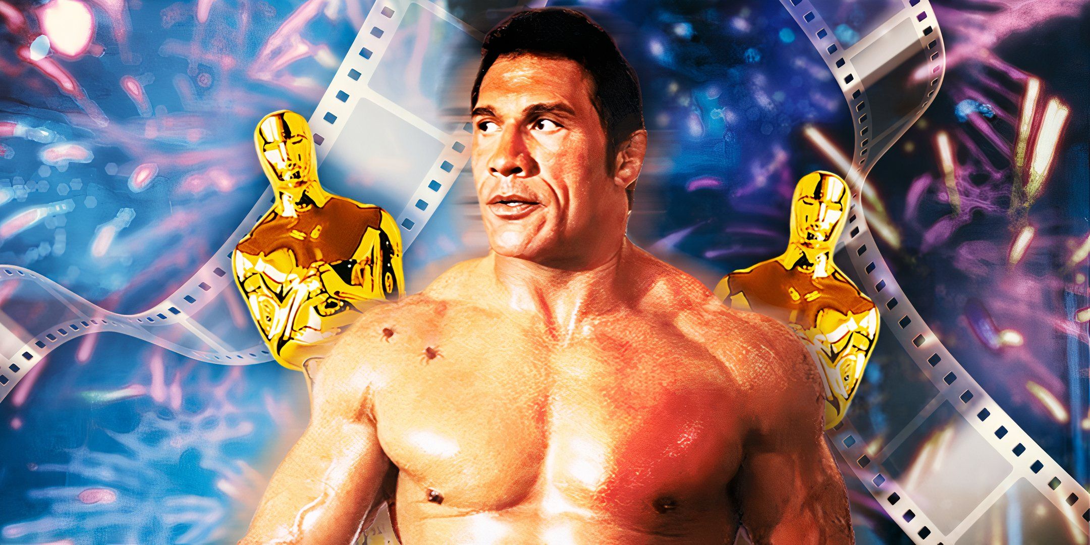 ستایش از بازی متفاوت دواین جانسون و امیلی بلانت در Smashing Machine جشنواره ونیز